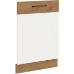 Biztonságos fizetés Niki 30. konyha mosogatógép ajtó ZM 596x713cm fényes fehér/lancelot tölgy